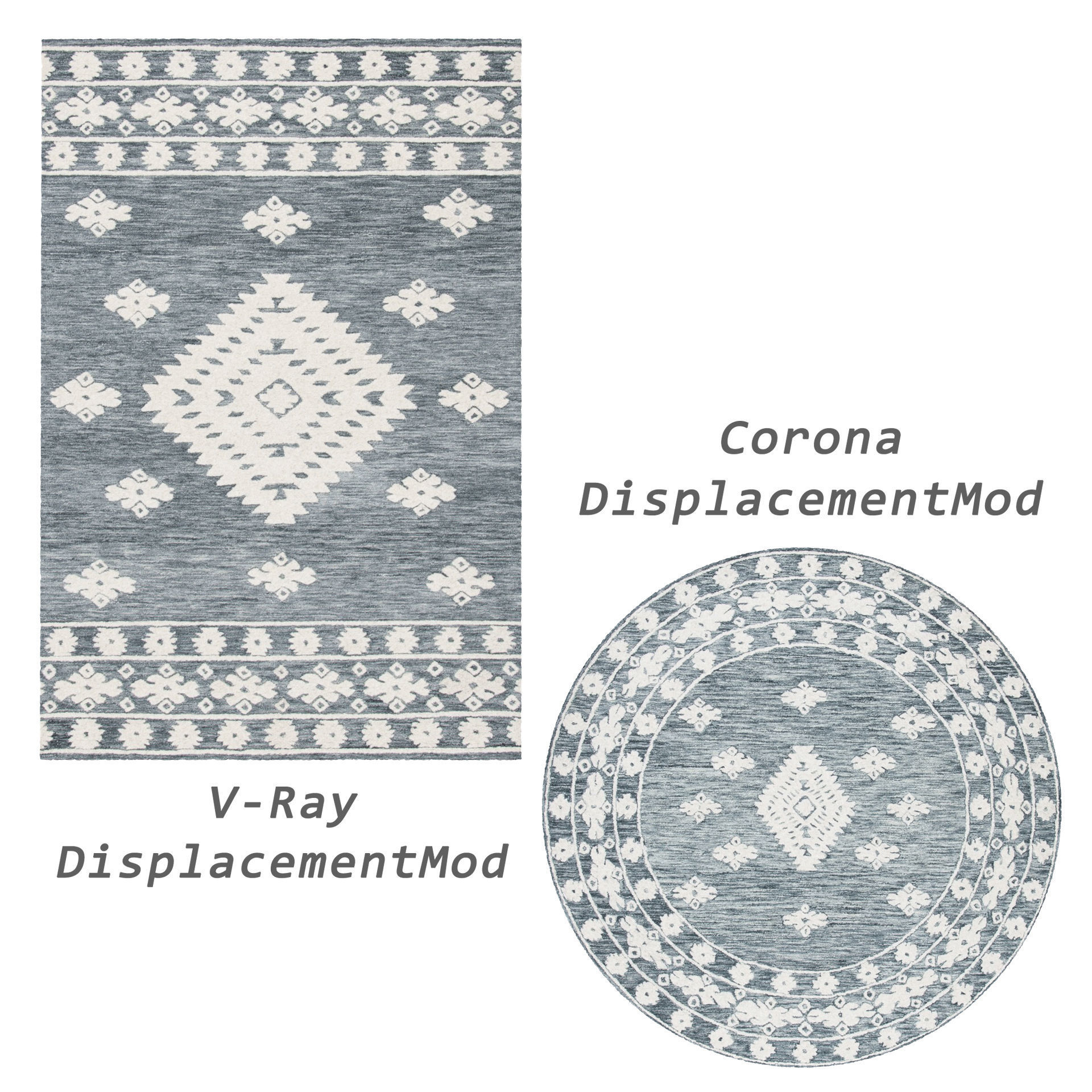 Rugs No 187 Low-poly 3D model_2