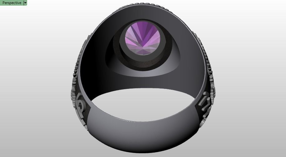 us army ring 3D print model_18