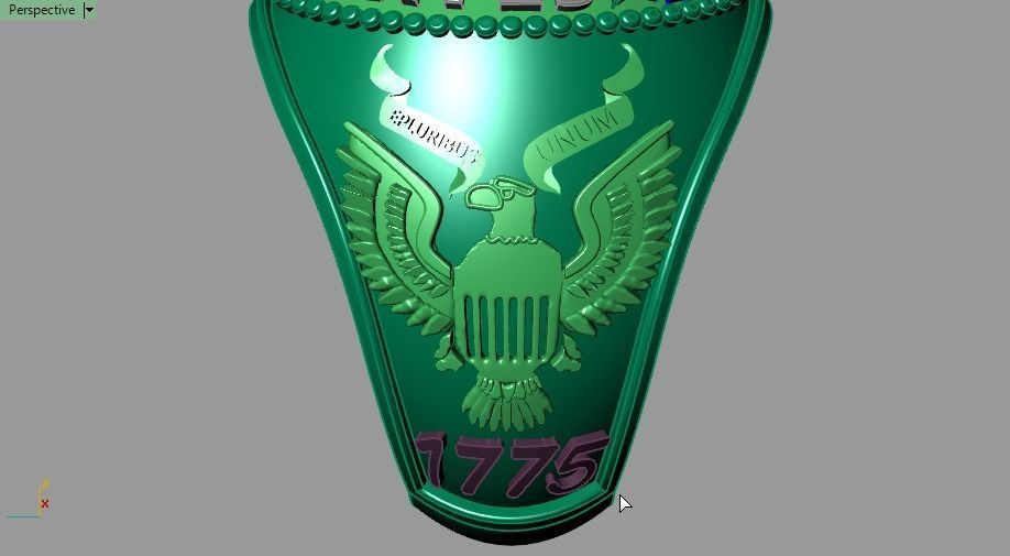 us army ring 3D print model_17