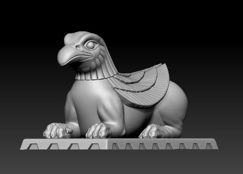 Amon Hen Ground Sculpture 3D print model