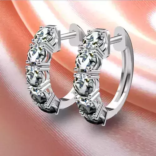 New model diamond earring