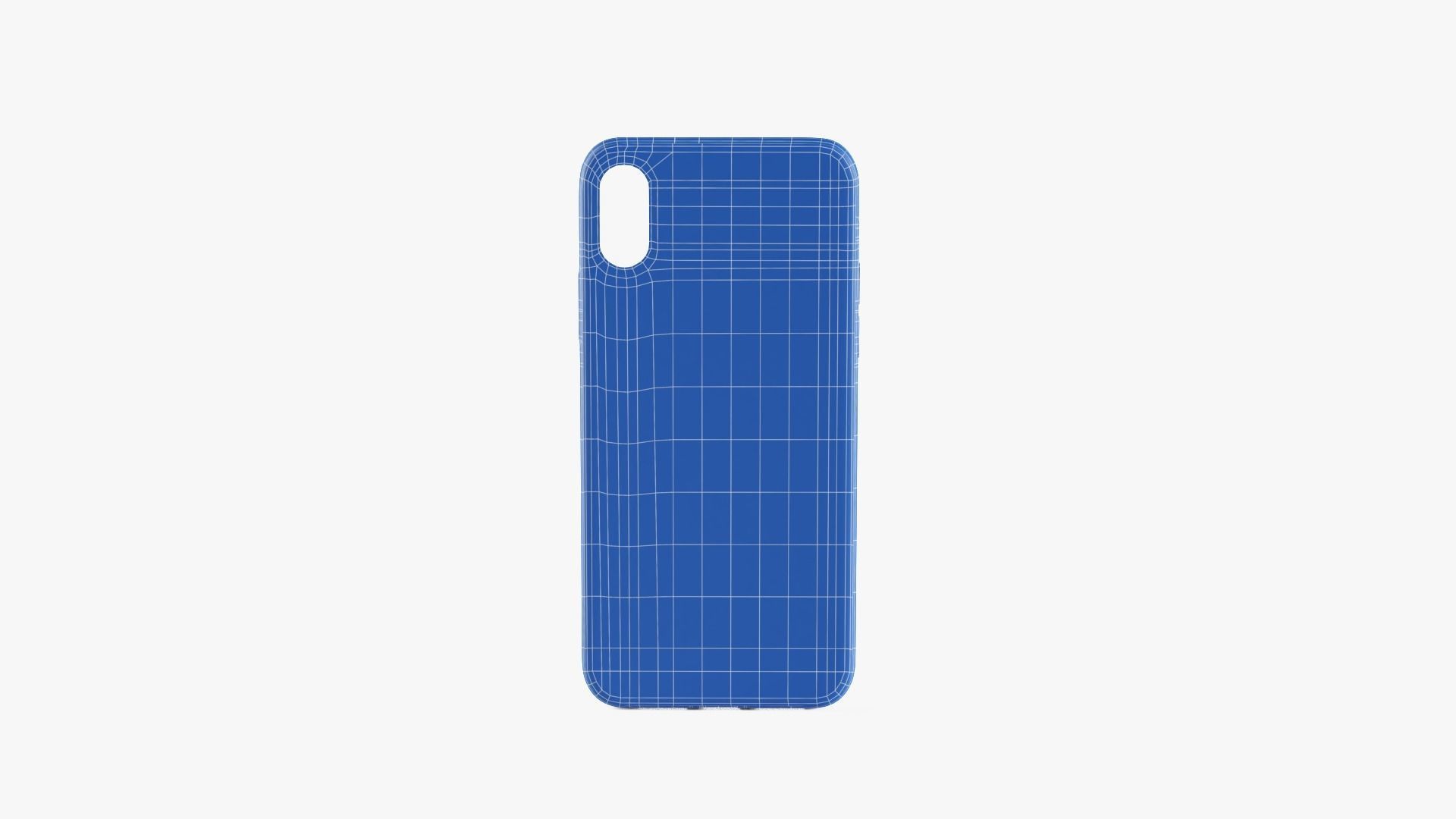 iPhone XS Case 9 Low-poly 3D model_20