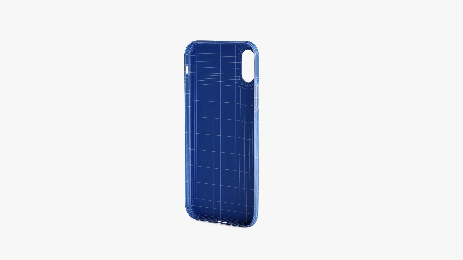 iPhone XS Case 9 Low-poly 3D model_24