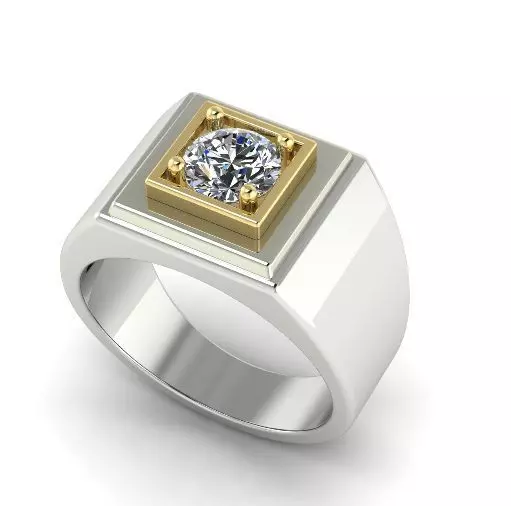 503 Man ring 3D print model_0