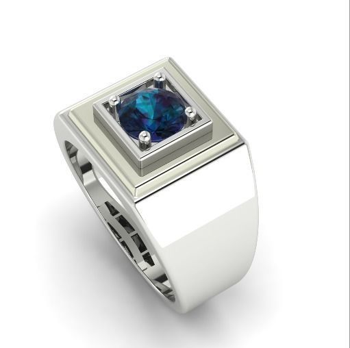 503 Man ring 3D print model_1