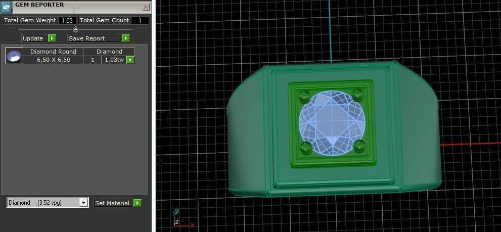 503 Man ring 3D print model_5