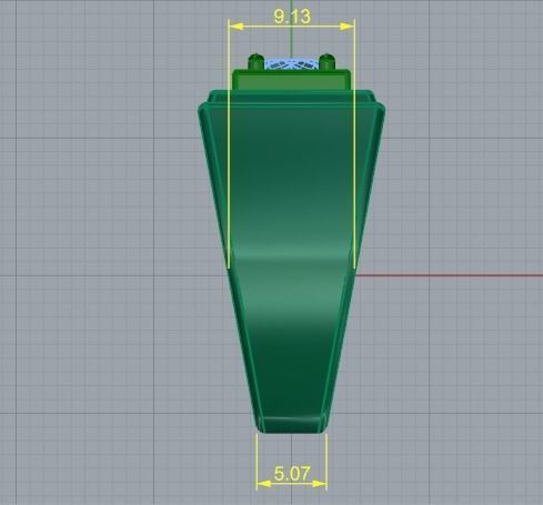 503 Man ring 3D print model_7