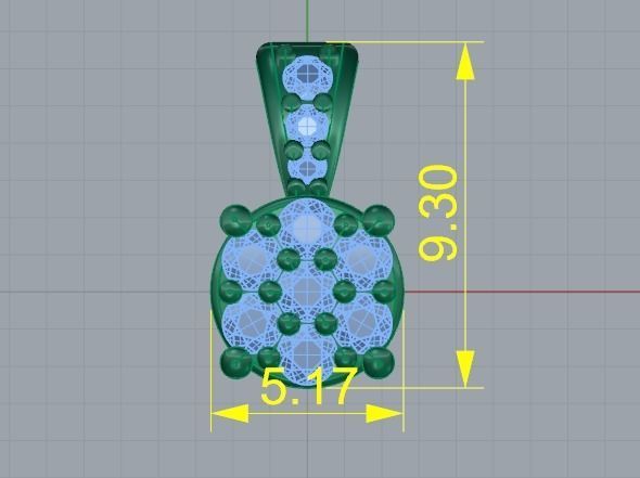489 Pendant 3D print model_6