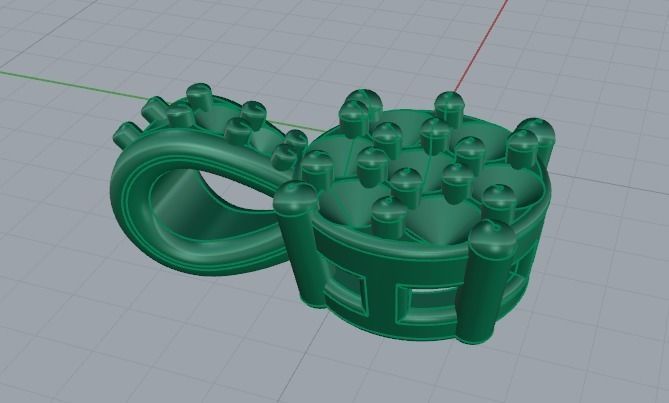 489 Pendant 3D print model_9