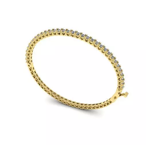 476 Bracelet with stones 3D print model_0