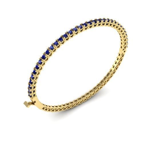 476 Bracelet with stones 3D print model_1