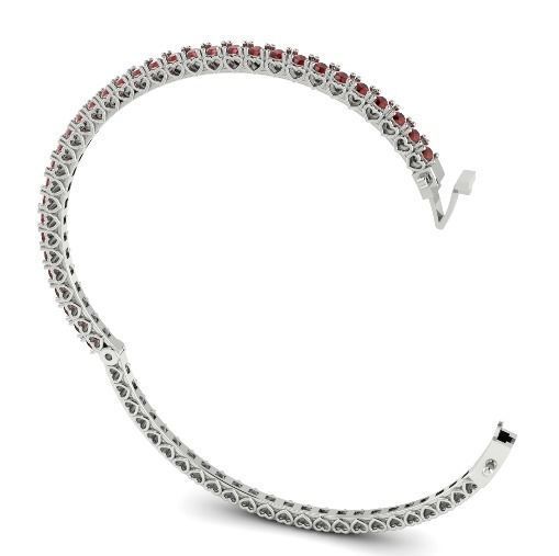 476 Bracelet with stones 3D print model_2