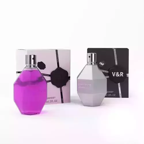 Perfume For Men And Women V R Cologne 3D model