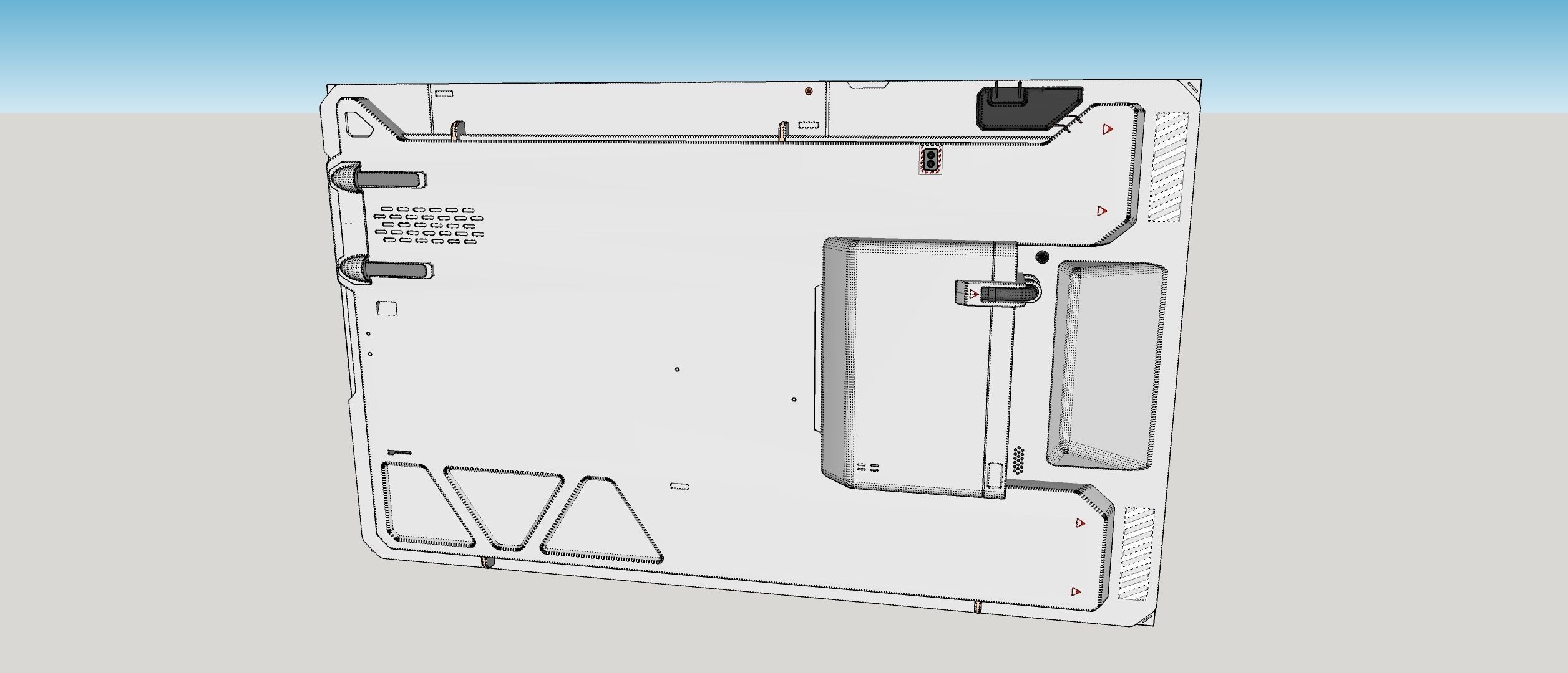 sci-fi Architecture kitbash 33 3D model_10