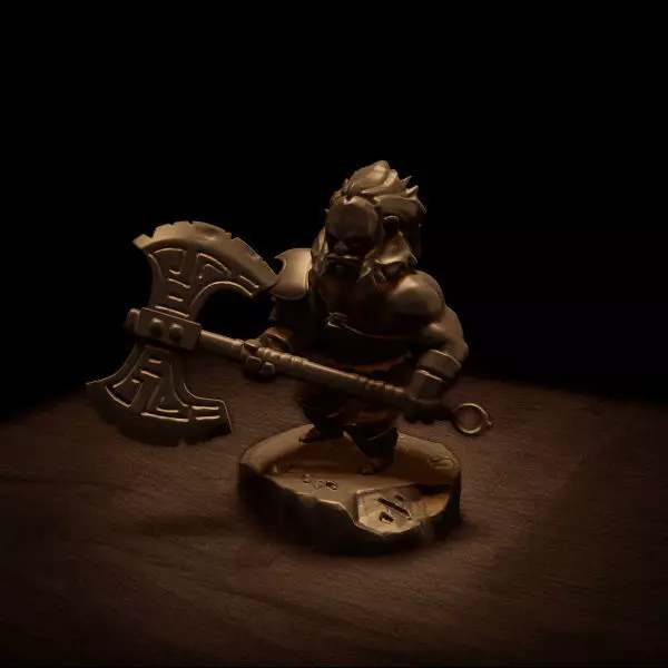 Axe Chibi - DOTA 2 - 3D Print Collection 3D print model