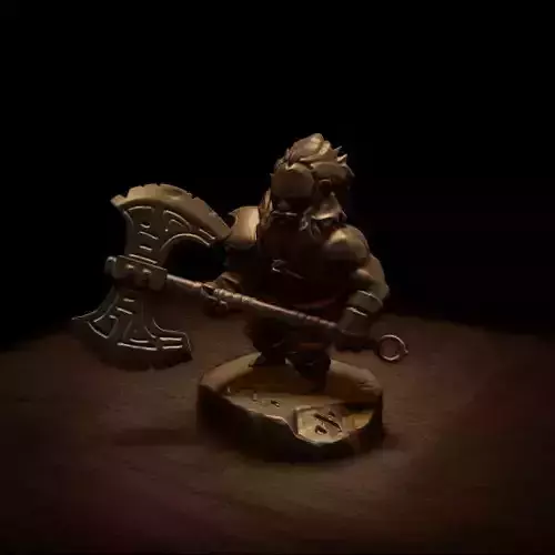 Axe Chibi - DOTA 2 - 3D Print Collection