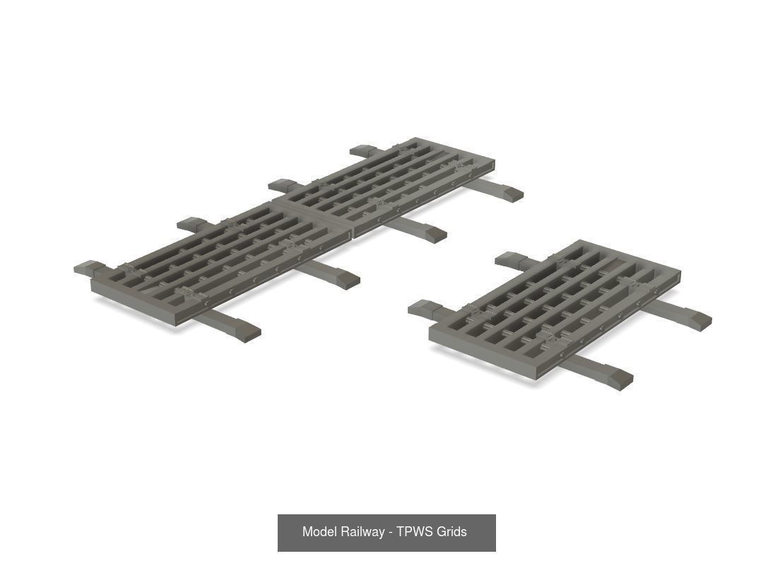 Model Railway - Modern Lineside Equipment 3D Model Collection_6