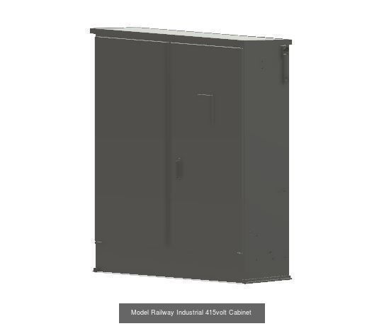 Model Railway - Industrial Items 3D Model Collection_11