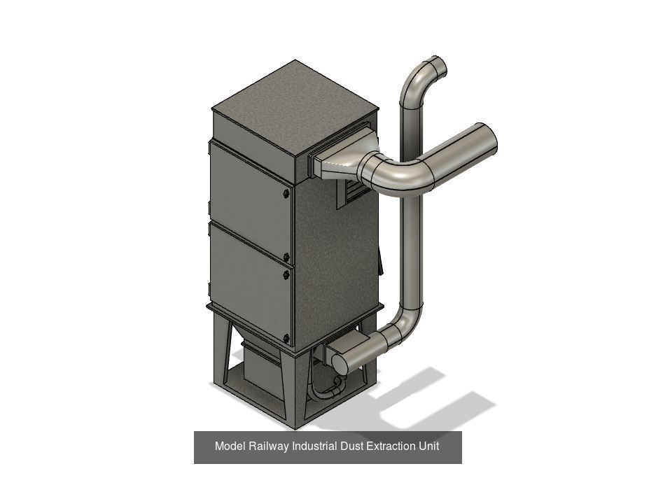 Model Railway - Industrial Items 3D Model Collection_9