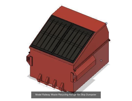 Model Railway - Industrial Items 3D Model Collection_5