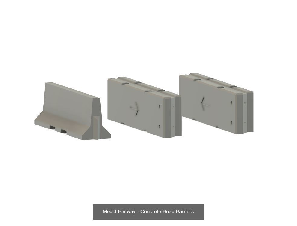 Model Railway - Industrial Items 3D Model Collection_14