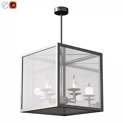 Manor IndoorOutdoor Glass Pendant