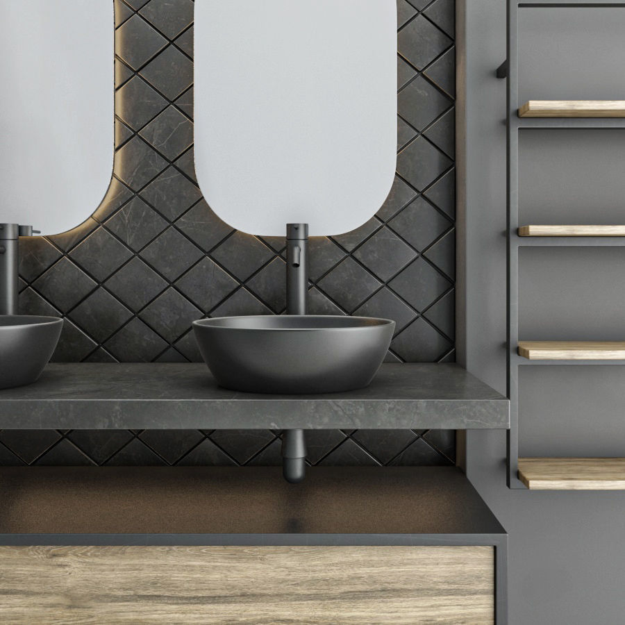 bathroom set 15 3D model_1