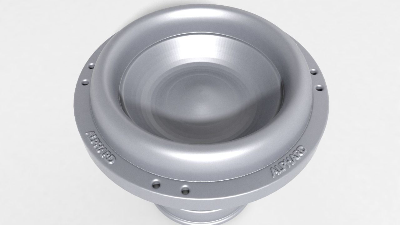 subwoofer for 3D print 3D print model_3