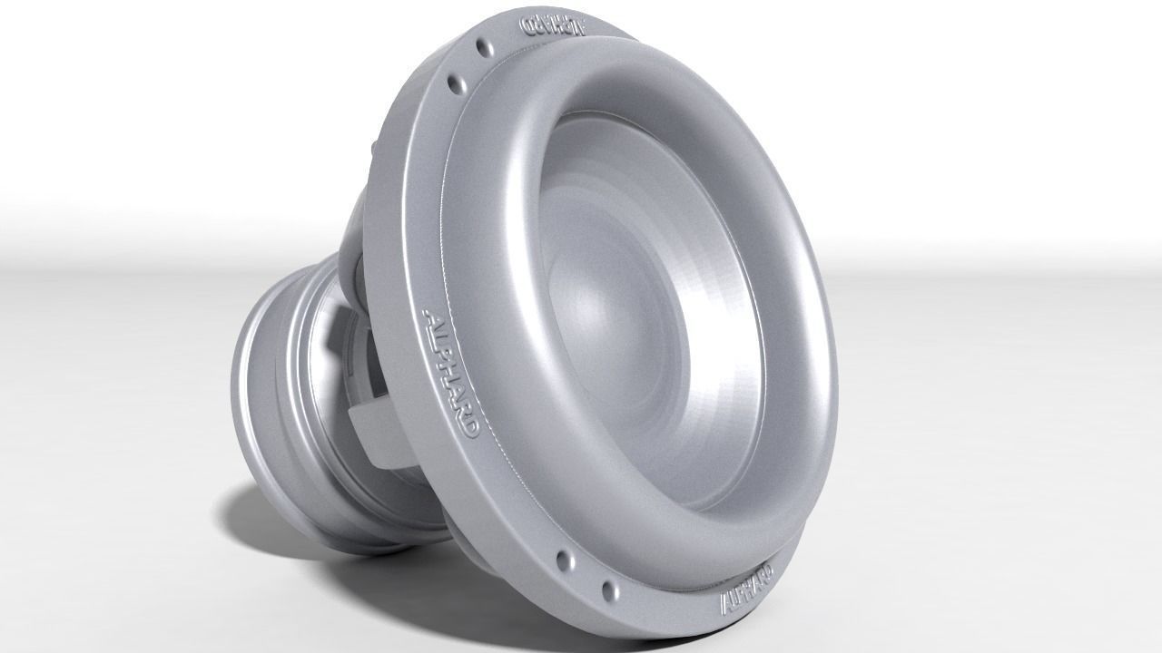 subwoofer for 3D print 3D print model_2