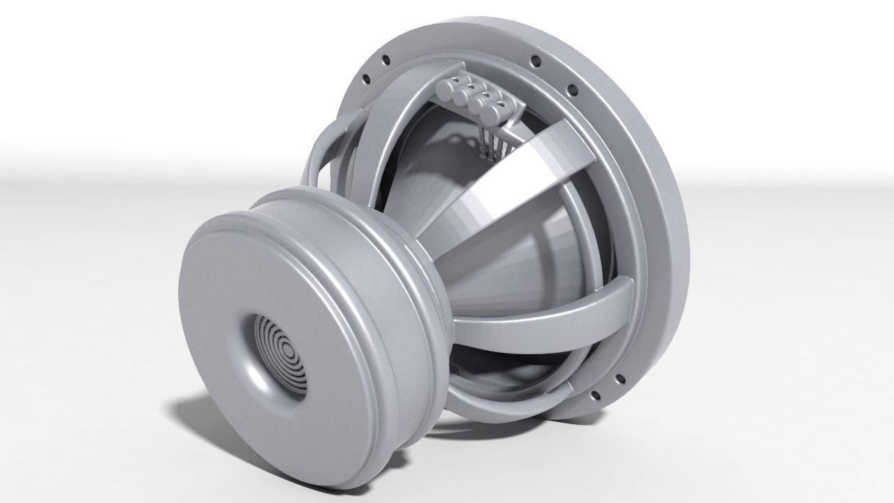 subwoofer for 3D print 3D print model_1