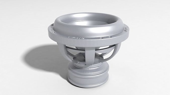 subwoofer for 3D print 3D print model