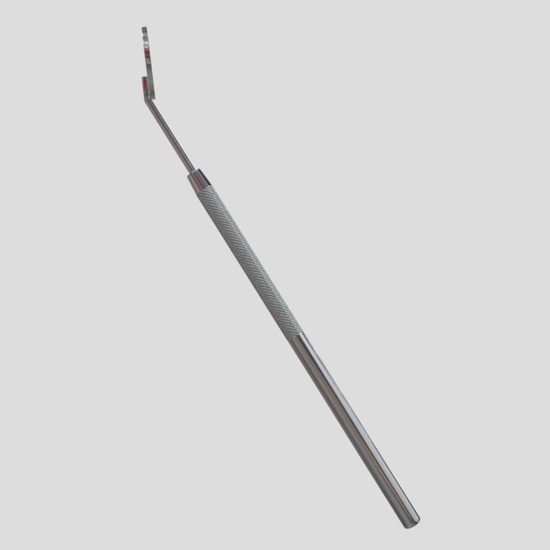 Dental Mirror Low-poly 3D model_3