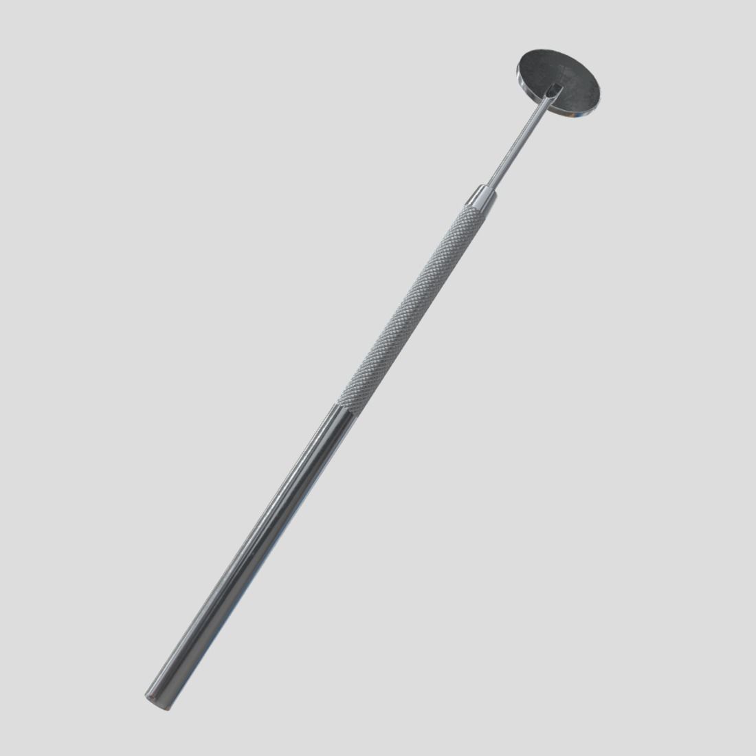 Dental Mirror Low-poly 3D model_9