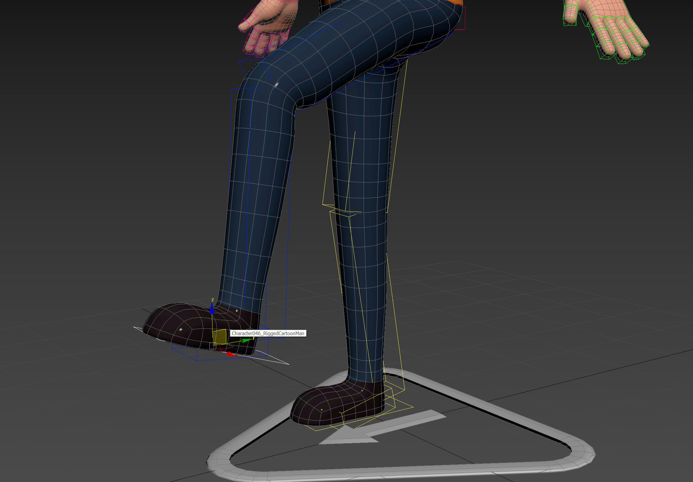 Character124 Rigged Man 3D model_17