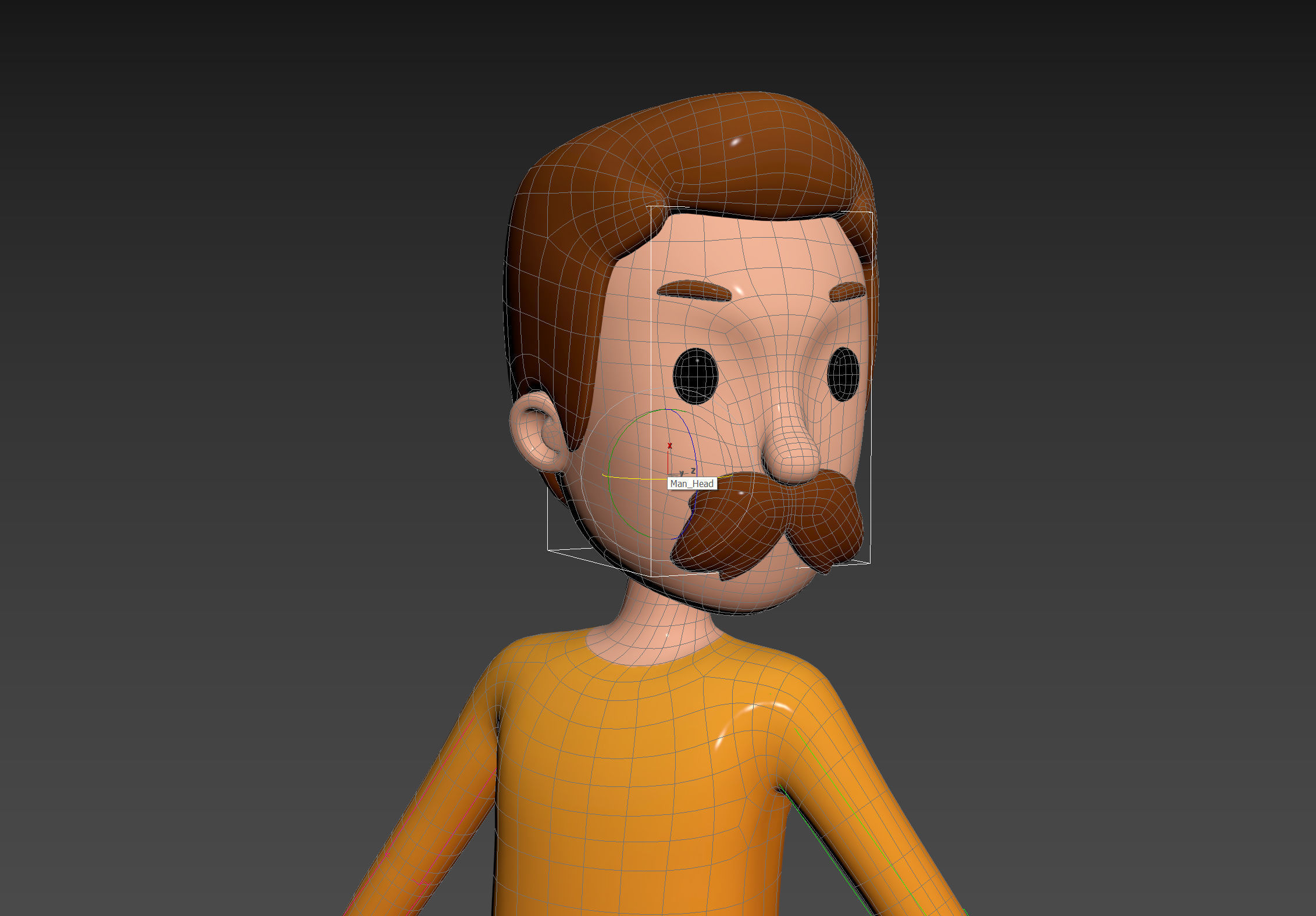 Character124 Rigged Man 3D model_18