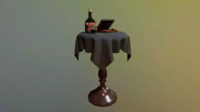 Wiskey Table Game Ready