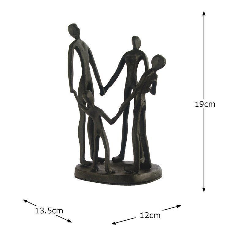 Dolton Family Circle Figurine 3D model_5