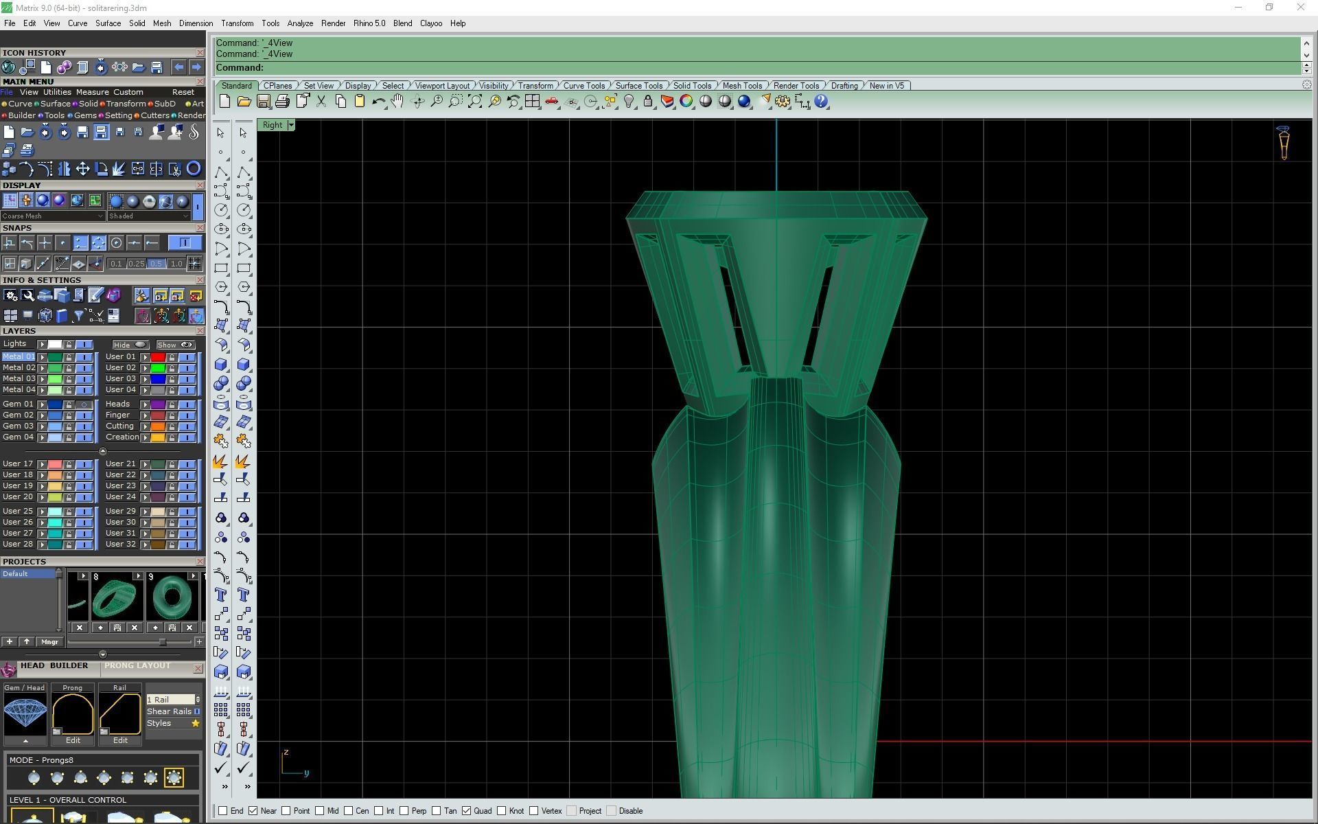 3d-model Solitare ring 3D print model_6