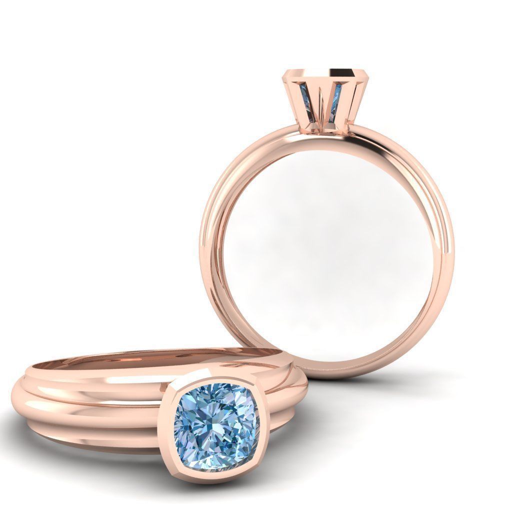 3d-model Solitare ring 3D print model_14