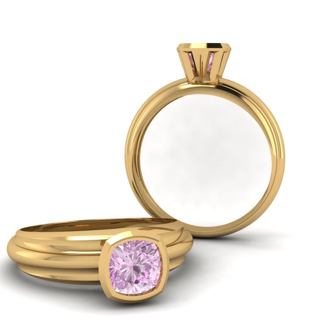 3d-model Solitare ring 3D print model_12