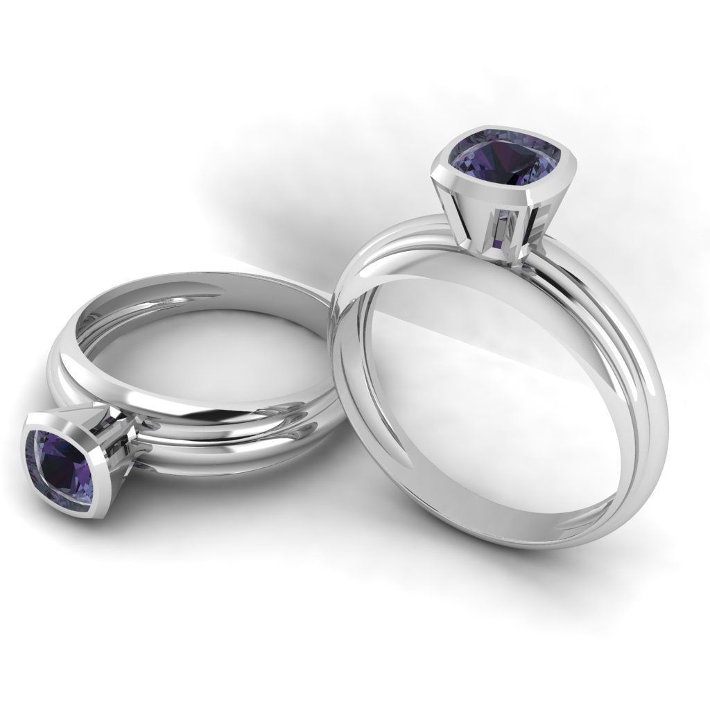 3d-model Solitare ring 3D print model_10