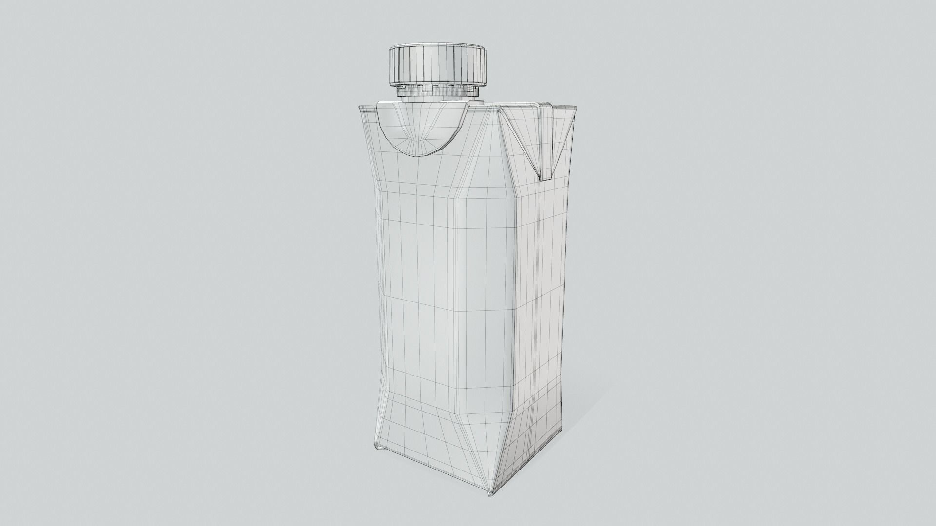 Juice Box Package Mock Up 3D model_3