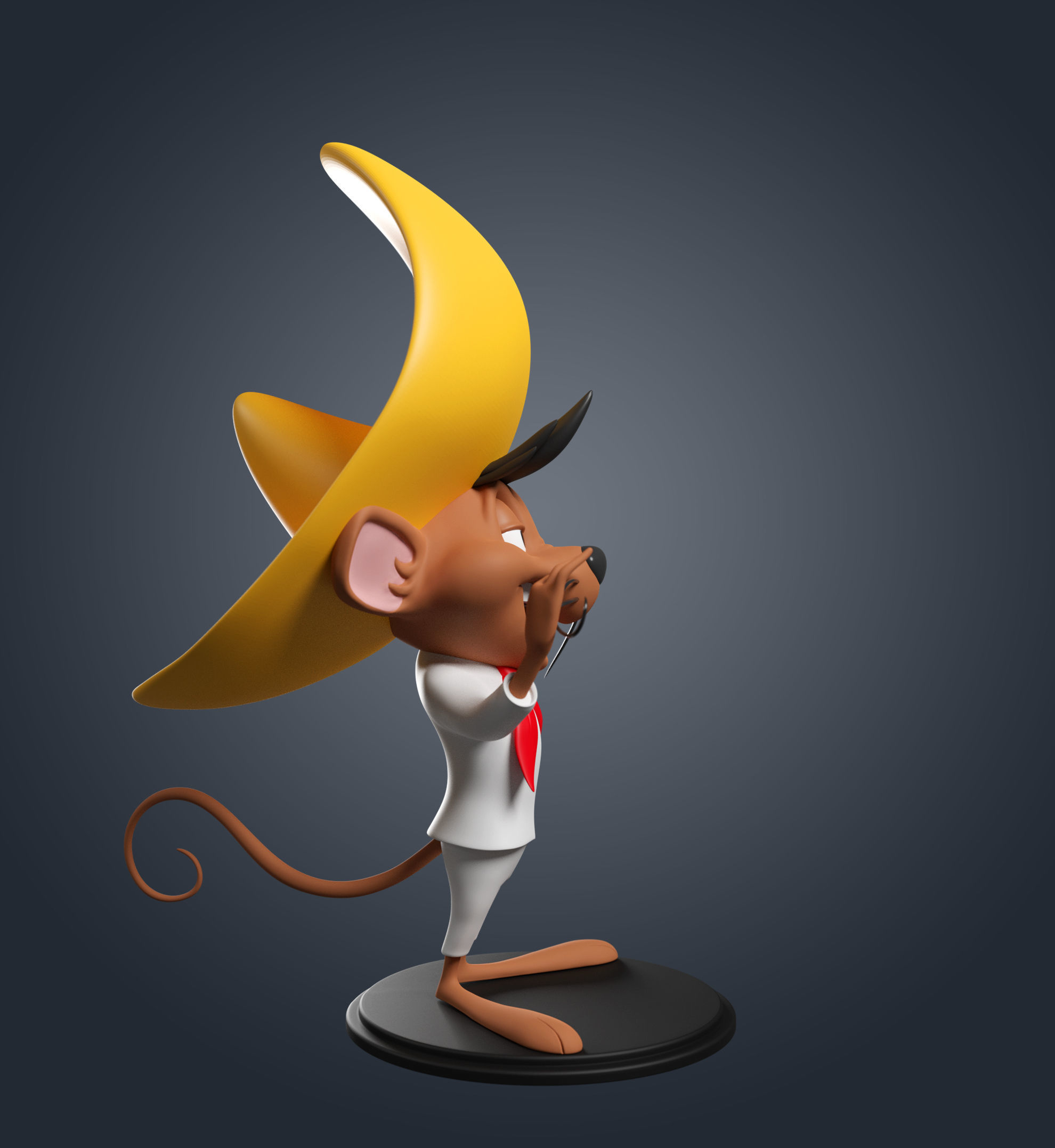 Speed Gonzales 3D print model_4