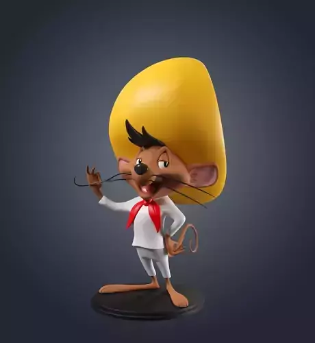 Speed Gonzales 3D print model