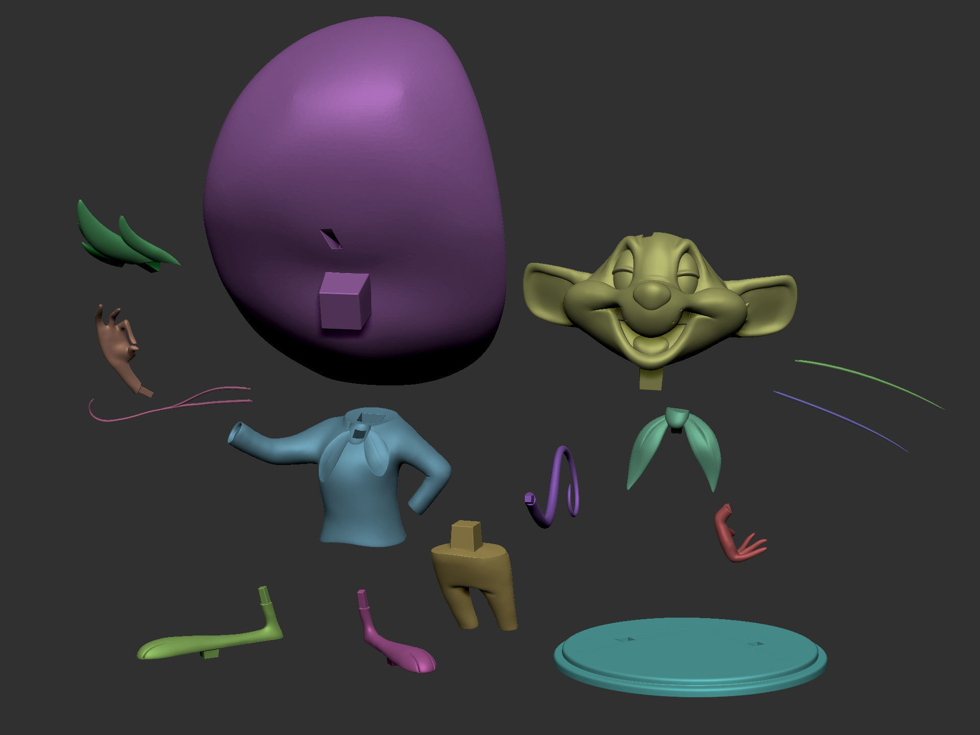 Speed Gonzales 3D print model_20