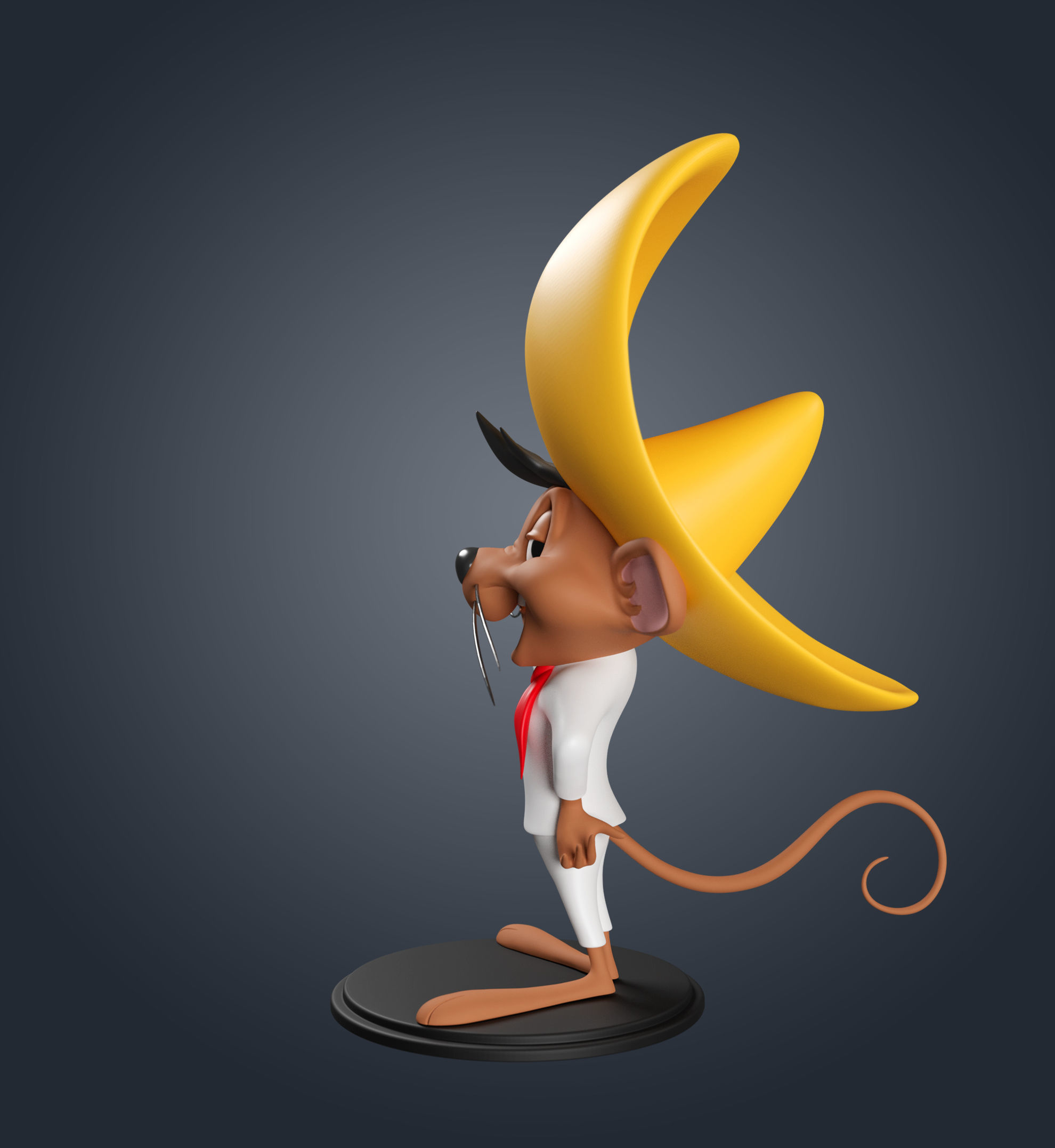 Speed Gonzales 3D print model_7