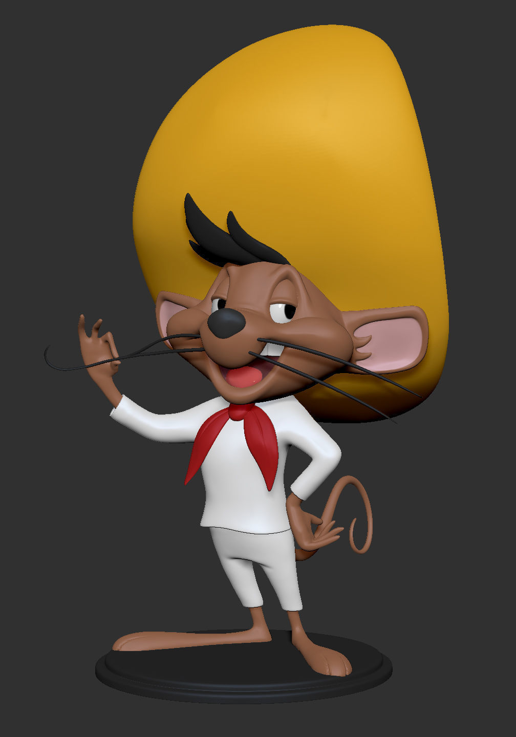 Speed Gonzales 3D print model_9