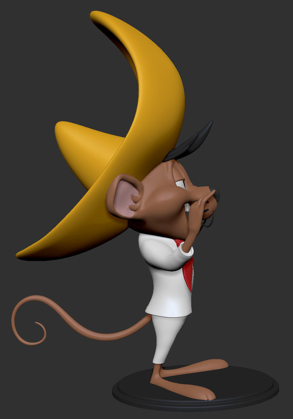 Speed Gonzales 3D print model_11