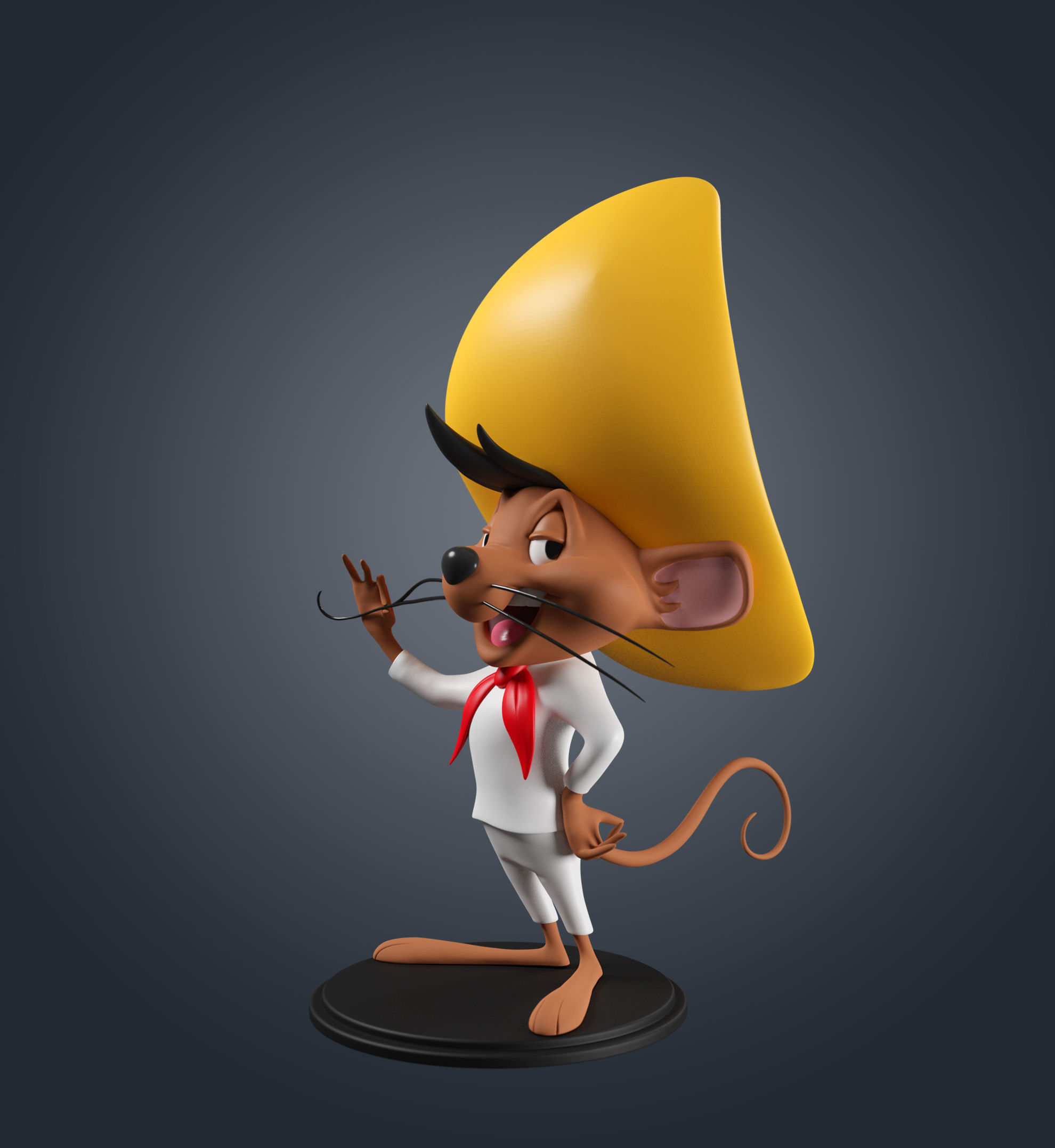 Speed Gonzales 3D print model_8