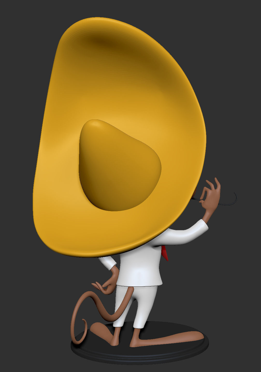 Speed Gonzales 3D print model_12